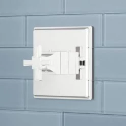 Signature Hardware Pinecrest Thermostatic Shower System with Shower Head, Hand Shower, Slide Bar, Bodysprays, Shower Arm, Hose, Valve Trim, and Cross Handles - Less Rough-In Valve -Signature Hardware Shop signature hardware 950068 10 2 5 lv alternate image 68