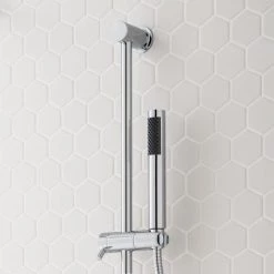 Signature Hardware Gunther Pressure Balanced Shower System with Shower Head, Hand Shower, Slide Bar, Shower Arm, Hose, and Valve Trim -Signature Hardware Shop signature hardware 953361 8 12 1 8 l alternate image 36