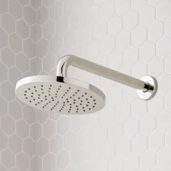 Signature Hardware Gunther Pressure Balanced Shower System with Shower Head, Hand Shower, Slide Bar, Shower Arm, Hose, and Valve Trim - Less Rough-In Valve -Signature Hardware Shop signature hardware 953361 8 12 1 8 l lv alternate image 27