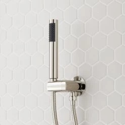 Signature Hardware Gunther Pressure Balanced Shower System with Shower Head, Hand Shower, Shower Arm, Hose, and Valve Trim - Valve Included -Signature Hardware Shop signature hardware 953362 8 12 1 8 l alternate image 16