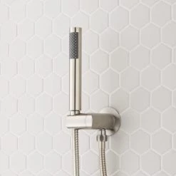 Signature Hardware Gunther Pressure Balanced Shower System with Shower Head, Hand Shower, Shower Arm, Hose, and Valve Trim - Less Rough-In Valve -Signature Hardware Shop signature hardware 953362 8 12 1 8 l lv alternate image 8