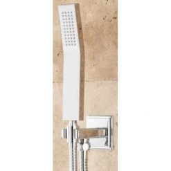 Signature Hardware Ryle Thermostatic Shower System with Hand Shower and 3 Body Sprays - Rough In Included -Signature Hardware Shop signature hardware 934430 hand shower c